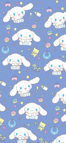 Cinnamoroll Phone Background 1183x2560px