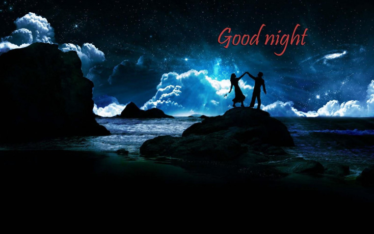 Good Night Images HD Background 1600x1000px