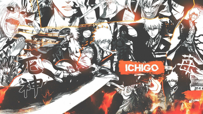 Ichigo Kurosaki Full HD 1080p Wallpaper 1920x1080px