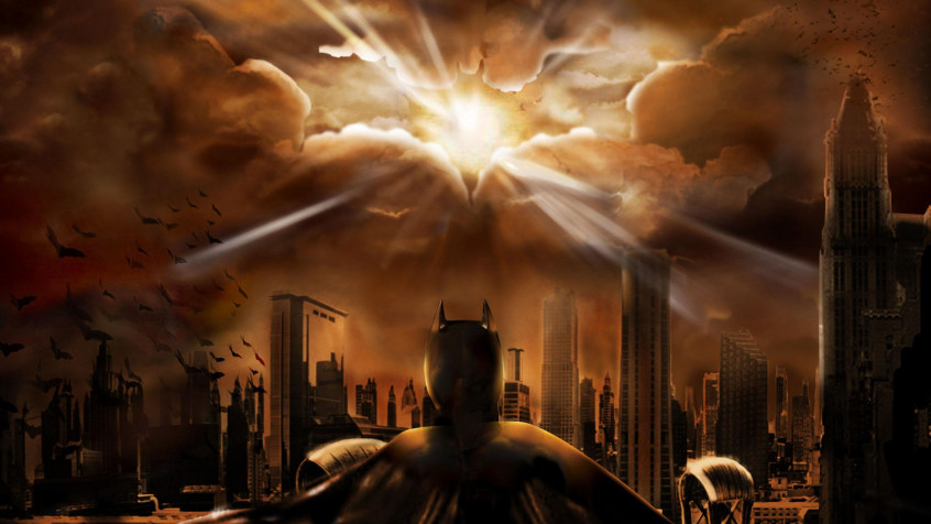 Batman Dark Knight HD Background 2400x1350px