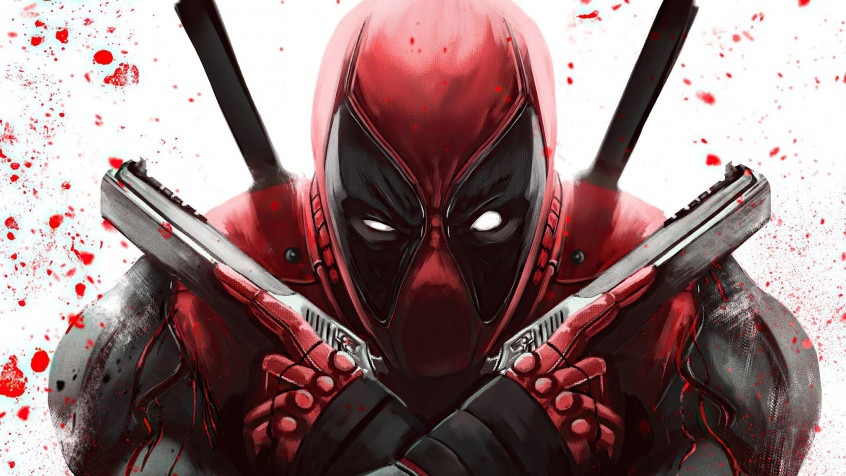 Deadpool MacBook Background 2048x1152px