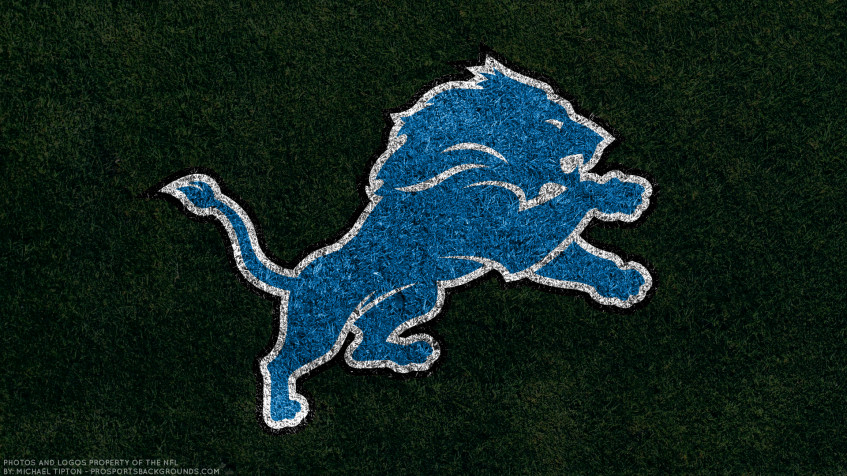 Detroit Lions Logo Full HD 1080p Wallpaper 1920x1080px