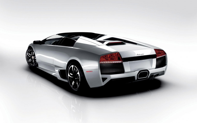 White Lamborghini Widescreen HD Wallpaper 1920x1200px