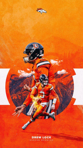 Denver Broncos iPhone Background 1080x1920px