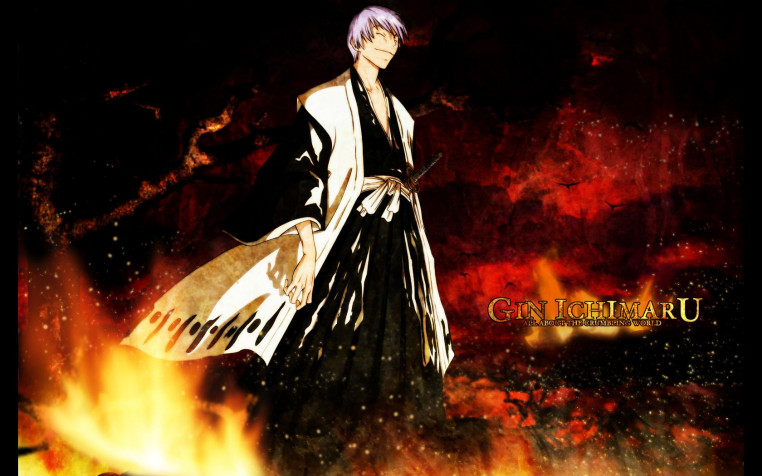 Gin Ichimaru MacBook Wallpaper 1680x1050px