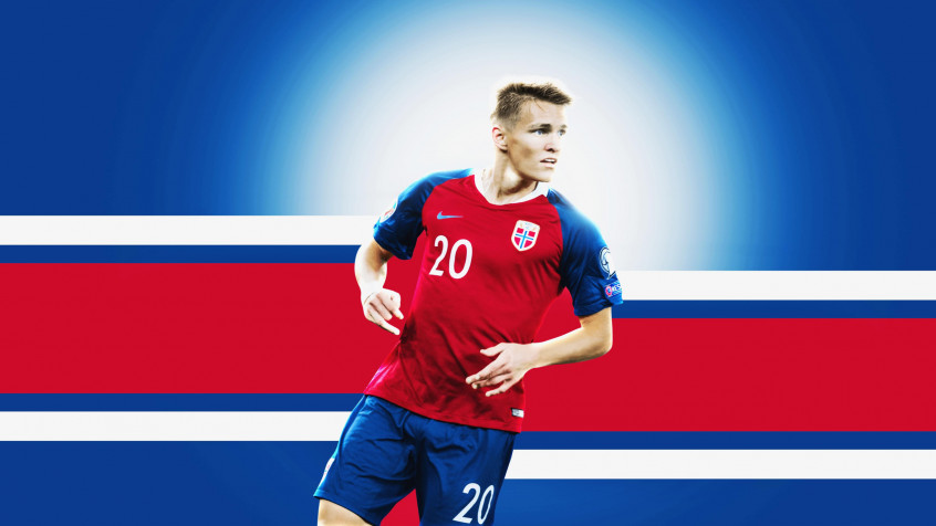 Martin Odegaard 2k QHD Wallpaper 2560x1440px