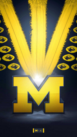 Michigan Wolverines Phone HD Background 1125x2000px