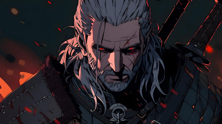 Geralt Of Rivia Background Image 1536x864px