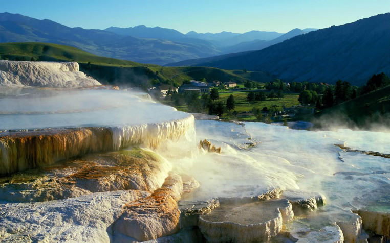 Pamukkale Desktop HD Background 2560x1600px