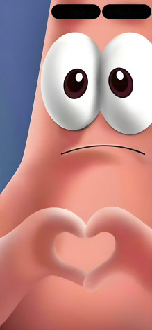 Patrick Star iPhone Background 1280x2774px