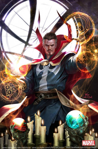 Cartoon Dr Strange Android Wallpaper 900x1366px