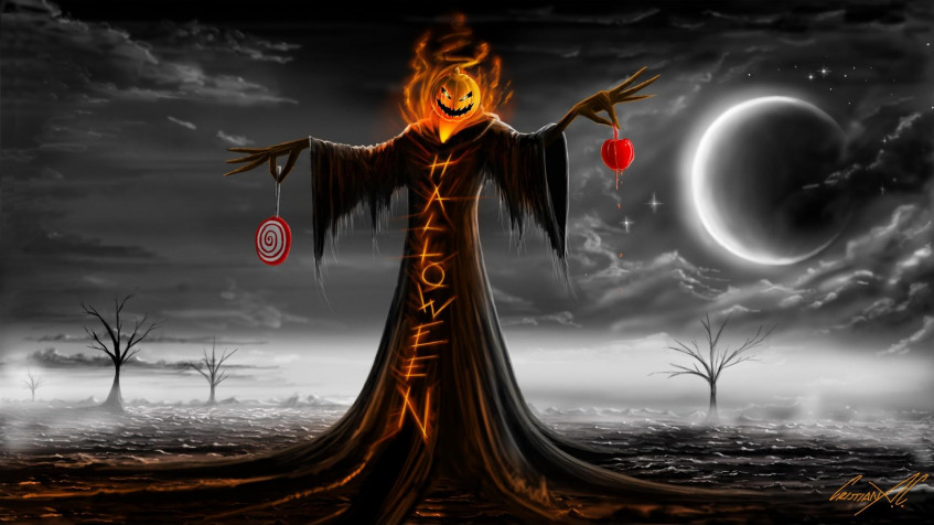 Halloween Full HD 1080p Wallpaper 1920x1080px