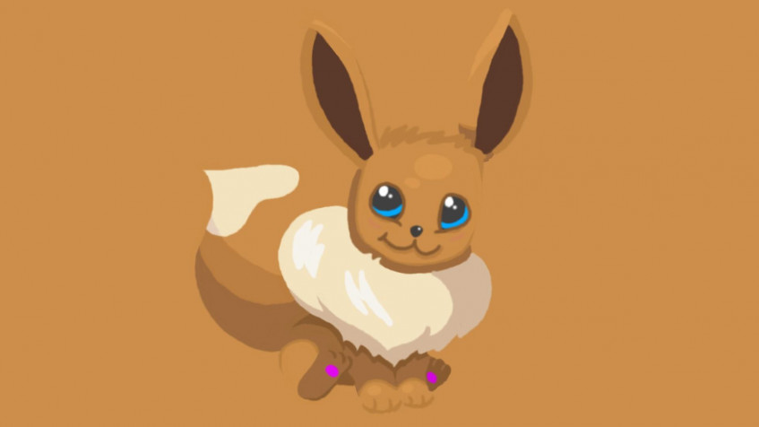 Eevee Full HD 1080p Wallpaper 1920x1080px