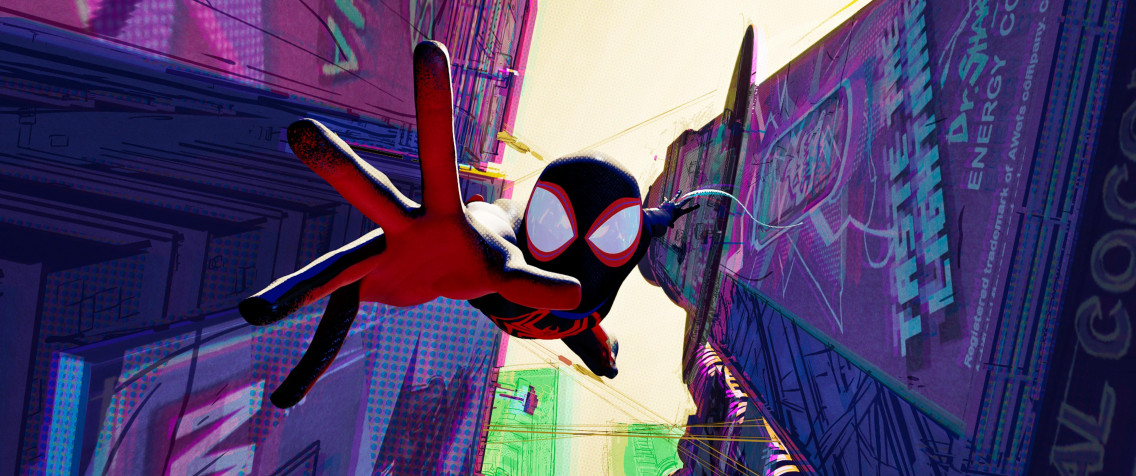 Spiderman Into The Spider Verse 2 Desktop HD Wallpaper 4200x1760px