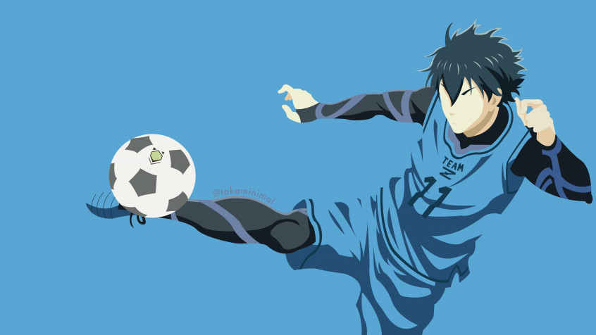 Yoichi Isagi MacBook Background 8000x4500px