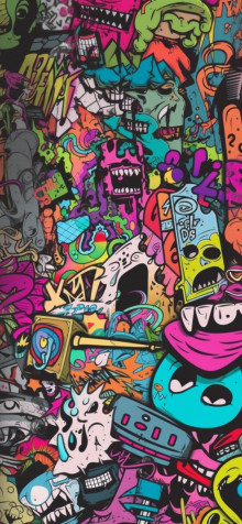 Graffiti Mobile Wallpaper 1183x2560px