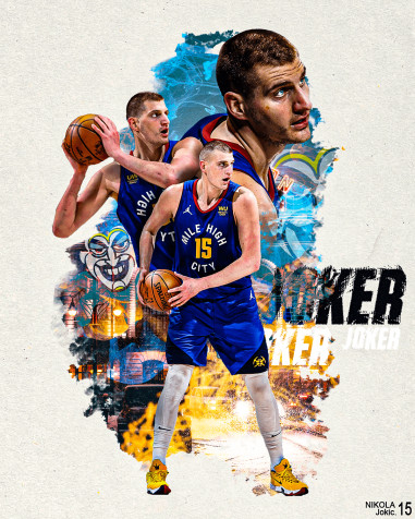 Nikola Jokic iPhone Wallpaper Image 1200x1500px