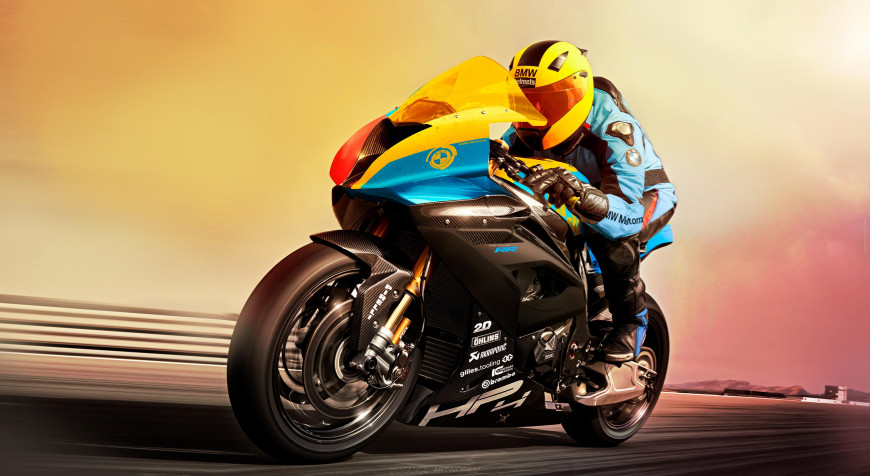 Bmw M 1000 Rr Laptop Background 3288x1799px