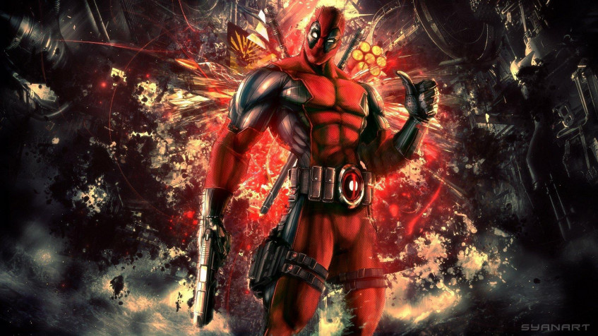 Deadpool Full HD 1080p Wallpaper 1920x1080px