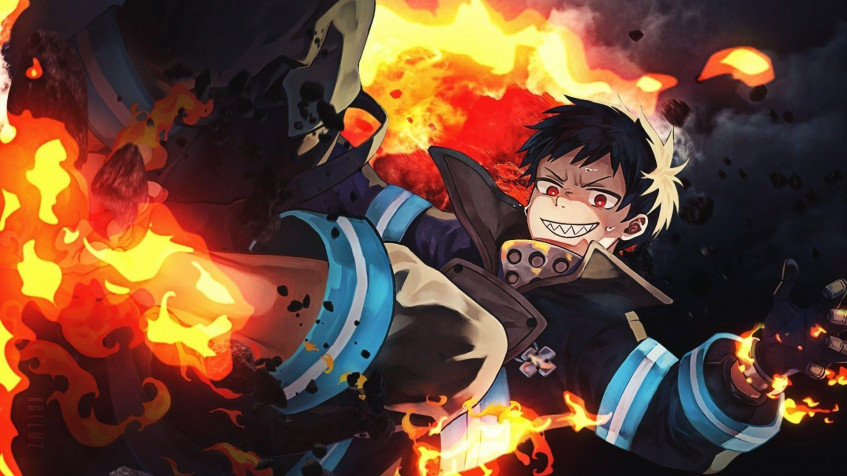 Fire Force Full HD 1080p Wallpaper 1920x1080px