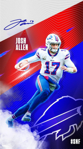 Josh Allen iPhone Background Image 1080x1920px