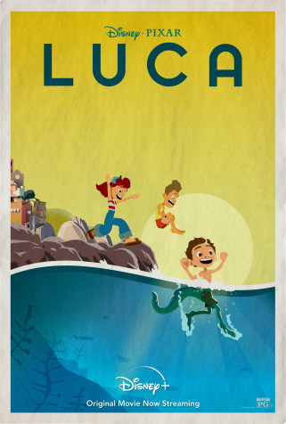 Luca Pixar iPhone Background 2200x3260px