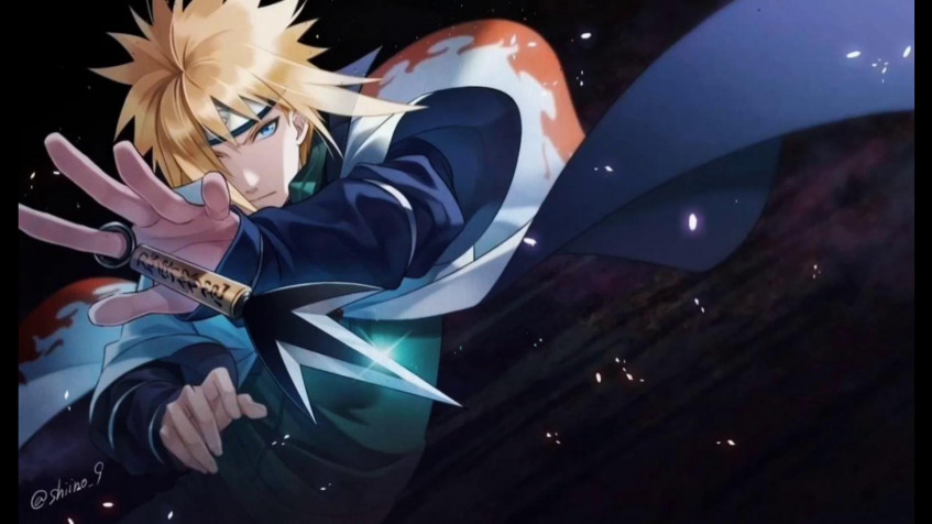 Minato Namikaze Full HD 1080p Wallpaper 1920x1080px