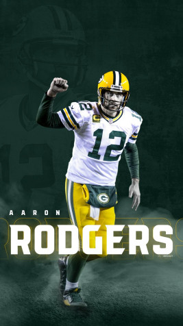 Title Aaron Rodgers iPhone Background Image 1080x1920px