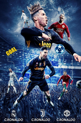 Cristiano Ronaldo Al Nassr Android Wallpaper 1280x1950px