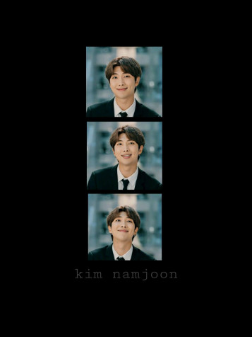 Kim Namjoon Mobile Wallpaper 1536x2048px