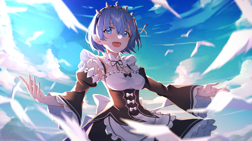 Re Zero HD Wallpaper 1920x1073px