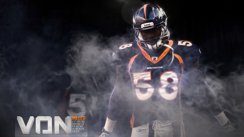 Von Miller Wallpaper 1920x1080px