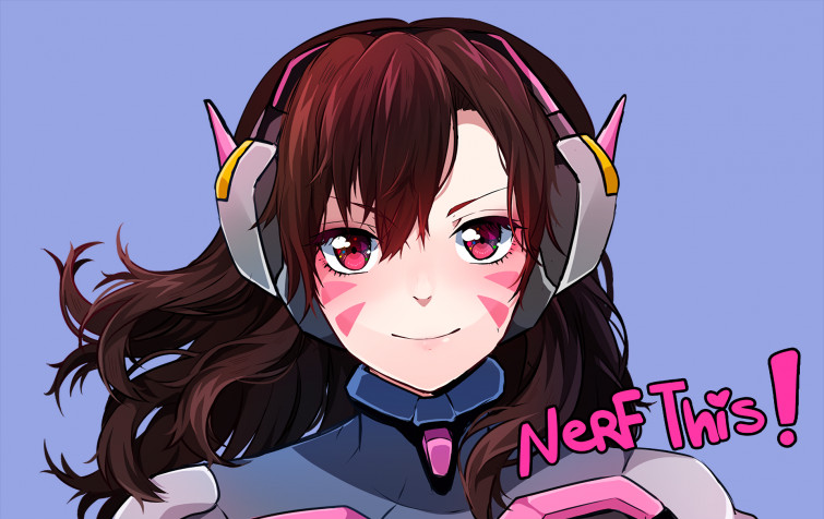 Dva Overwatch Background Image 1920x1211px