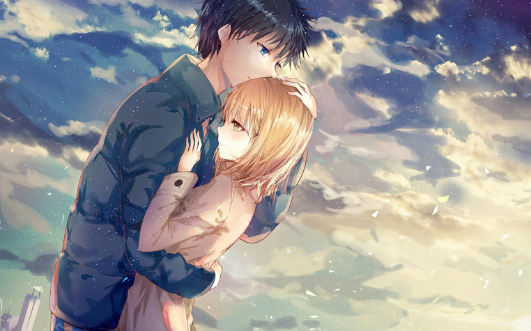 Anime Love Retina Widescreen Wallpaper 2880x1800px