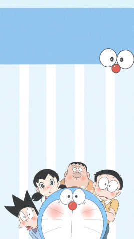 Doraemon iPhone Background 1125x2000px