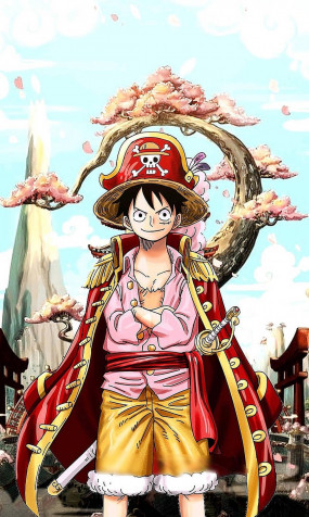 One Piece Odyssey iPhone Background 1151x1920px