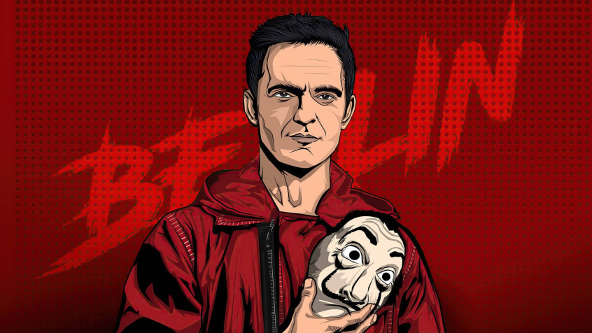 Berlin Money Heist Wallpaper 1920x1080px