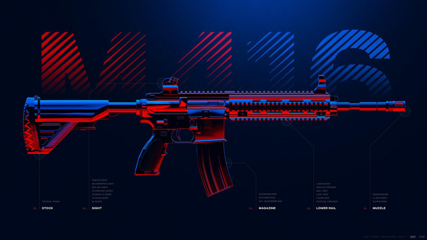 Guns Background Image 1400x788px