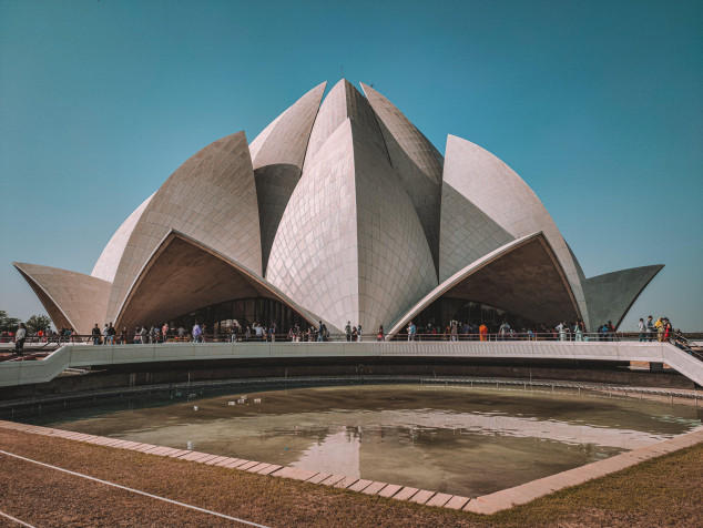 Lotus Temple Laptop Wallpaper 8000x6000px