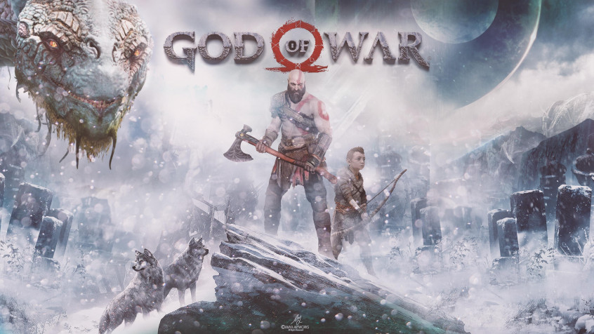 God Of War 4k UHD Wallpaper 3840x2160px