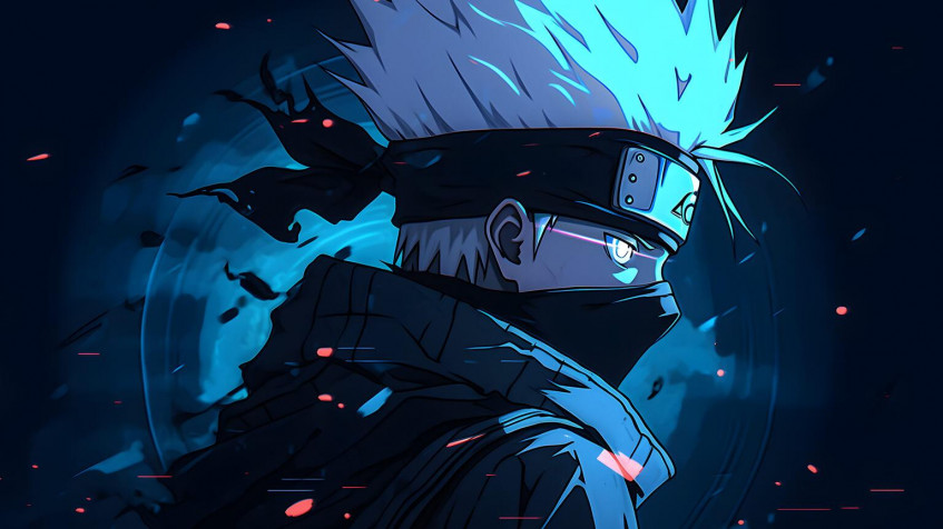 Kakashi Hatake Desktop Wallpaper 1536x864px