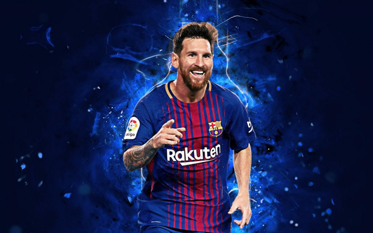 Lionel Messi MacBook Background 1800x1125px