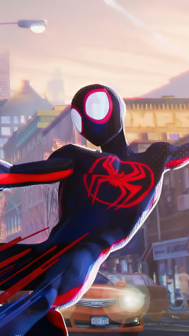 Miles Morales 4k Phone Wallpaper 2160x3840px