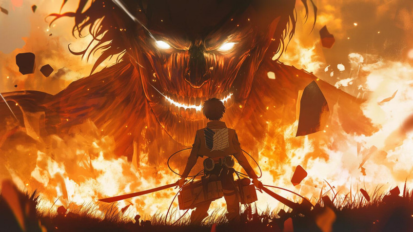 Aot Desktop HD Wallpaper 1536x864px