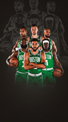 Boston Celtics Phone HD Background 1080x1920px