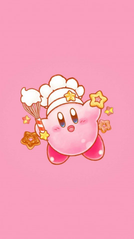 Kirby Phone HD Background 1154x2048px