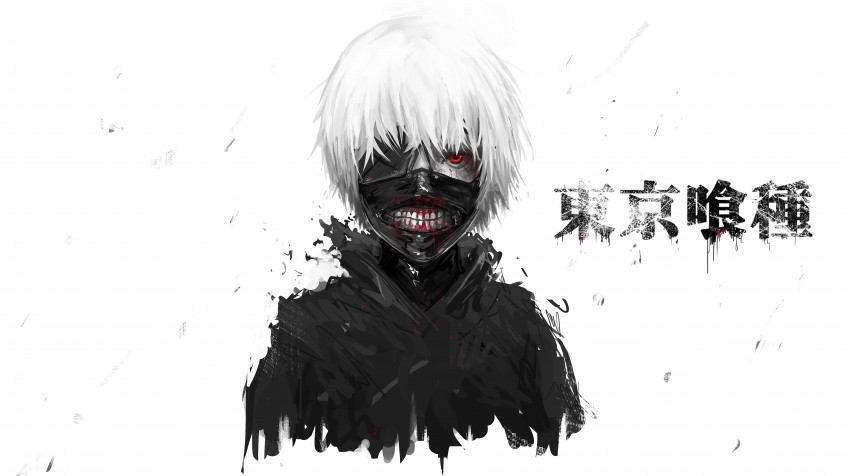 Ken Kaneki Background Image 7680x4320px