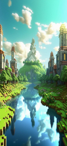 Minecraft Wallpaper for Mobile 1183x2560px