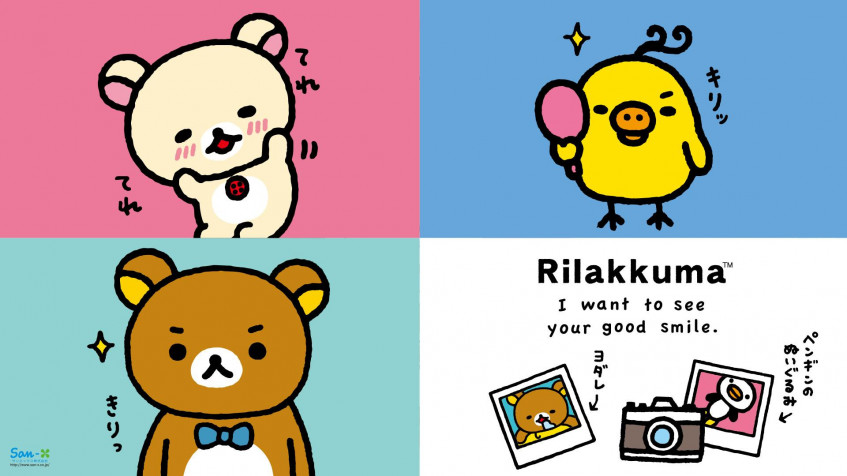 Rilakkuma Full HD 1080p Wallpaper 1920x1080px