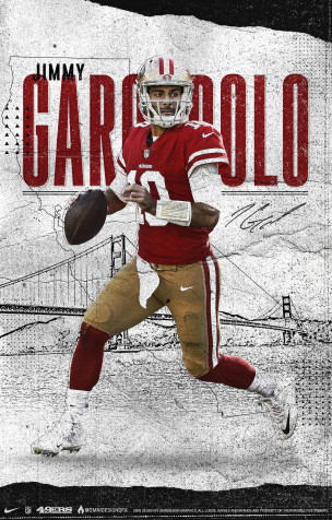 Jimmy Garoppolo Android Wallpaper 1729x2702px